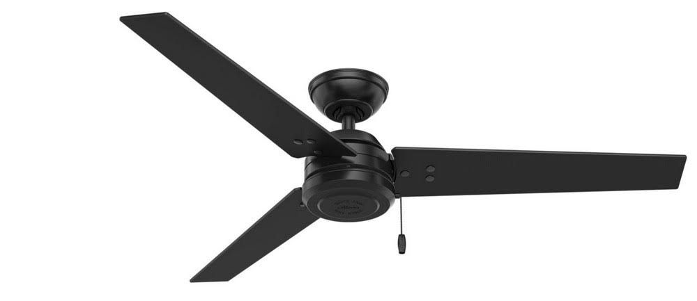 Hunter Cassius 52" Ceiling Fan - Matte Black